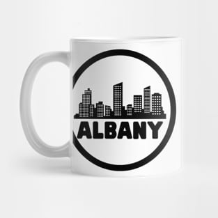 Life Is Better In Albany - Albany Skyline - Albany Tourism - Albany Skyline City Travel & Adventure Lover Mug